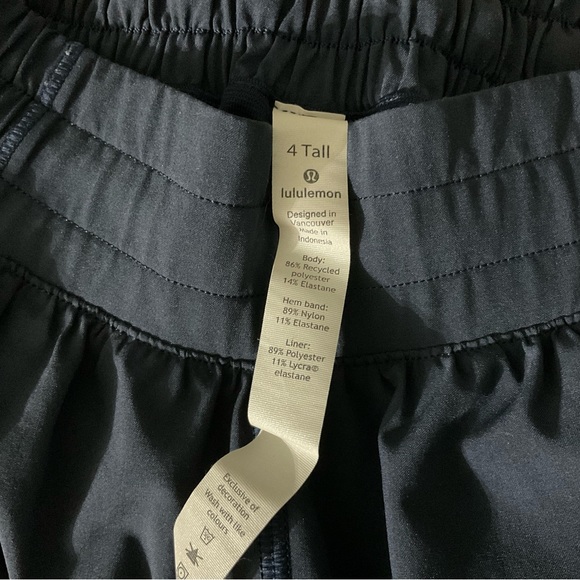 Lululemon navy shorts - Picture 2 of 4